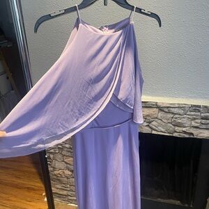 Lavender event dress